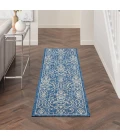 Nourison Country Side Denim CTR04 2ft.2in. x 7ft.6in. Rect. Rug