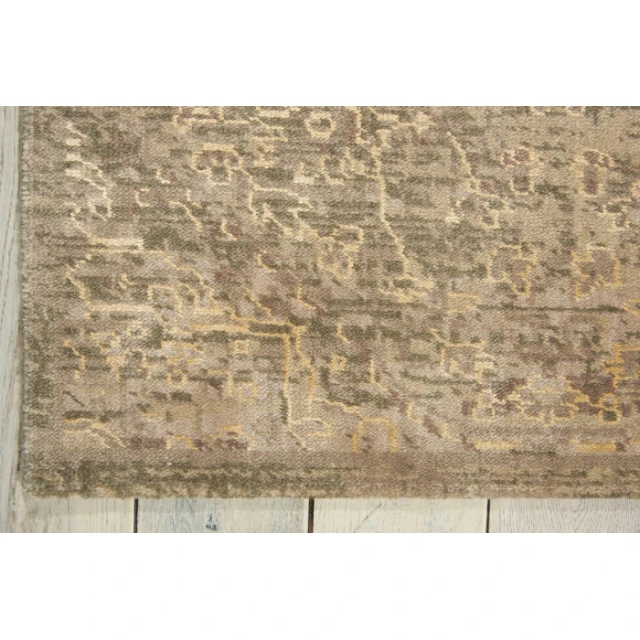 Nourison Home Silken Allure Moss SLK14 2ft.5in. x 10ft. Rect. Rug