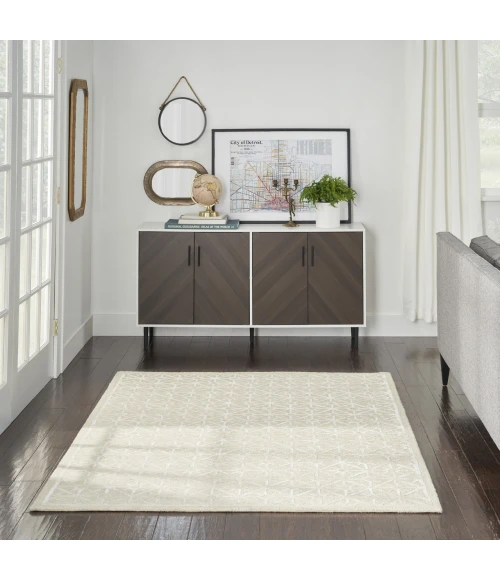 Nicole Curtis Series 2 Beige SR201 5ft.3in. x 7ft.3in. Rect. Rug