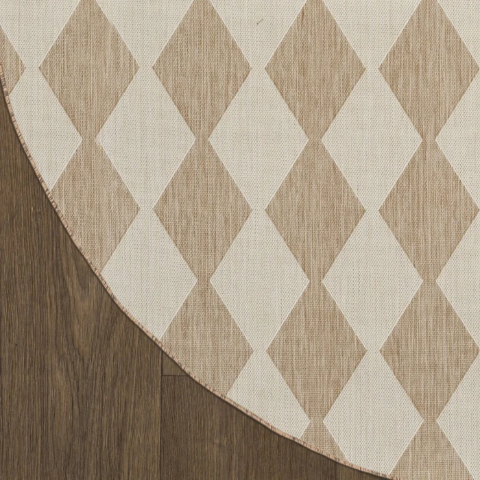 Nourison Positano Jute POS04 12ft. Round Rug