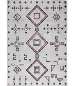 Nourison New Concept Washables Ivory Multicolor SR108 4ft. x 6ft. Rect. Rug