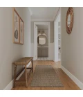 Nourison Tulum Brown TLM01 2 ft. 2 in. X 8 ft. Rect. Rug