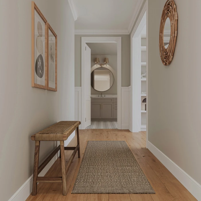 Nourison Tulum Brown TLM01 2 ft. 2 in. X 8 ft. Rect. Rug