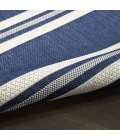 Nourison Home Horizon Indoor/Outdoor Blue HOZ05 2ft. x 6ft. Rect. Rug