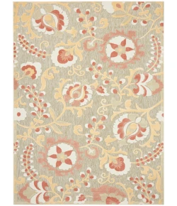 Nourison Home Aloha ALH17 Sage Rose 7 ft. 10 in. X 10 ft. 6 in. Area Rug