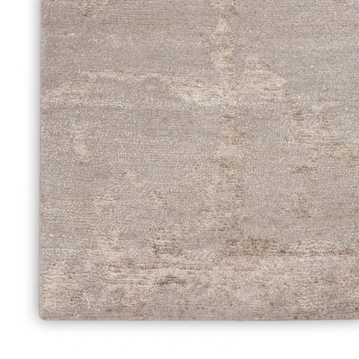 Nourison Silk Shadows Silver SHA02 2 ft. X 3 ft. Rect. Rug