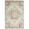 Nourison Carina Brick Silver CNA01 4ft. x 6ft. Rect. Rug