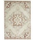 Nourison Carina Brick Silver CNA01 4ft. x 6ft. Rect. Rug