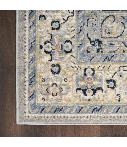 Nourison Nourison Essentials Persian Blue NRE07 2 ft. 2 in. X 14 Rect. Rug