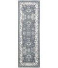 Nourison Astra Machine Washable Slate ASW20 2 ft. x 6 ft. Rect. Rug