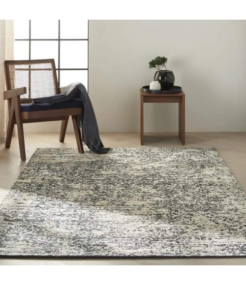 Calvin Klein Home Maya Black 46150 5ft.3in. x 7ft.5in. Rect. Rug