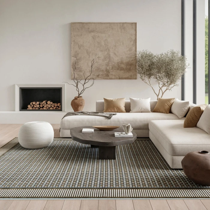 Nourison Nordic Multicolor NRC03 8 ft. X 10 ft. Rect. Rug