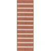 Nourison Home Positano POS03 Terracotta Ivory 2 ft. 2 in. X 8 ft. Area Rug
