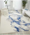 Nourison Home Twilight Blue TWI27 7ft.9in. x 9ft.9in. Rect. Rug