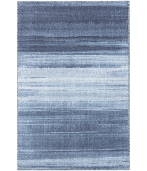 Nourison Launder Aqua LDR01 2ft.8in. x 4ft. Rect. Rug