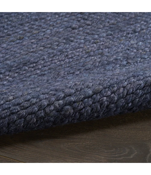 Nourison Home Natural Jute Blue NJT01 2ft. x 6ft. Rect. Rug