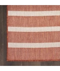 Nourison Positano Terracotta Ivory POS03 12ft. x 15ft. Rect. Rug