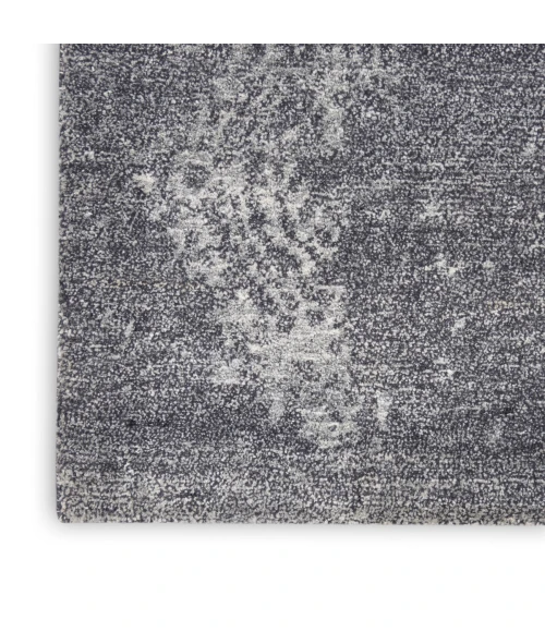 Nourison Silk Shadows Graphite SHA14 2 ft. X 3 ft. Rect. Rug