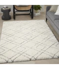 Nourison Home Dreamy Shag Cream / Ivory DRS07 5ft.3in. x 7ft.3in. Rect. Rug