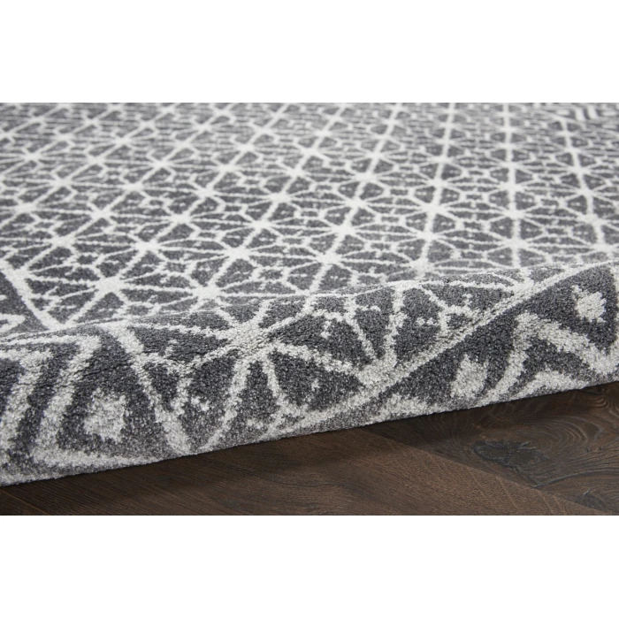Nourison Home Palermo Grey PMR02 5ft.3in. x 7ft.3in. Rect. Rug