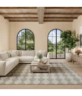 Nourison Positano Light Grey POS04 8ft. Square Rug