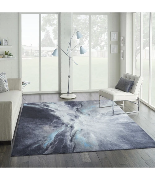 Nourison Home Le Reve Grey LER06 9ft. x 12ft. Rect. Rug