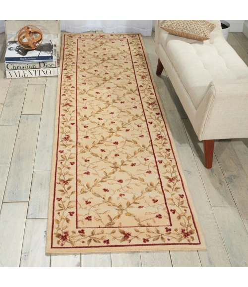 Nourison Home Ashton House Beige AS08 2ft.3in. x 8ft. Rect. Rug