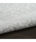 Nourison Astra Machine Washable Light Grey ASW11 10ft. x 14ft. Rect. Rug