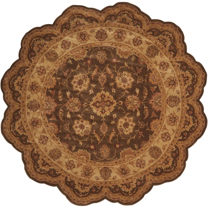 Nourison Home Heritage Hall Sable HE18 8ft. x Freeform Free Form Rug