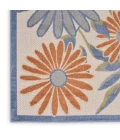 Nourison Aloha Beige Multicolor ALH33 9 ft. X 12 ft. Rect. Rug
