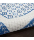 Nourison Whimsicle Ivory Blue WHS13 2ft. x 6ft. Rect. Rug