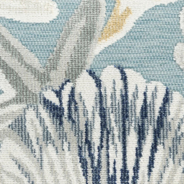 Nourison Home Suncoast Blue SNC04 2ft. x 6ft. Rect. Rug