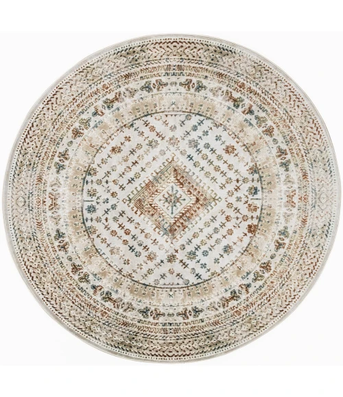 Nourison Home Thalia Multicolored THL04 7’10” x Round Round Rug