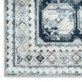 Nourison Dekor Grey Navy DEK01 5 ft. 3 in. X 7 ft. Rect. Rug