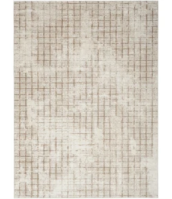 Nourison Home Dew DEW02 Ivory Beige 5 ft. 3 in. X 7 ft. Area Rug