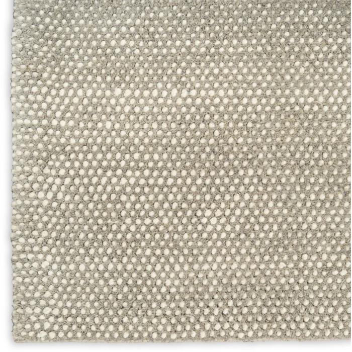 DKNY Pure Rows Grey ROW01 8ft.6in. x 11ft.6in. Rect. Rug