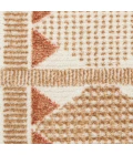 Nourison Nordic Rust NRC06 4 ft. X 6 ft. Rect. Rug