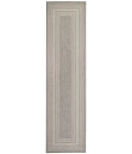 Nourison Horizon Indoor/Outdoor Grey HOZ03 2 ft. 2 in. X 8 ft. Rect. Rug