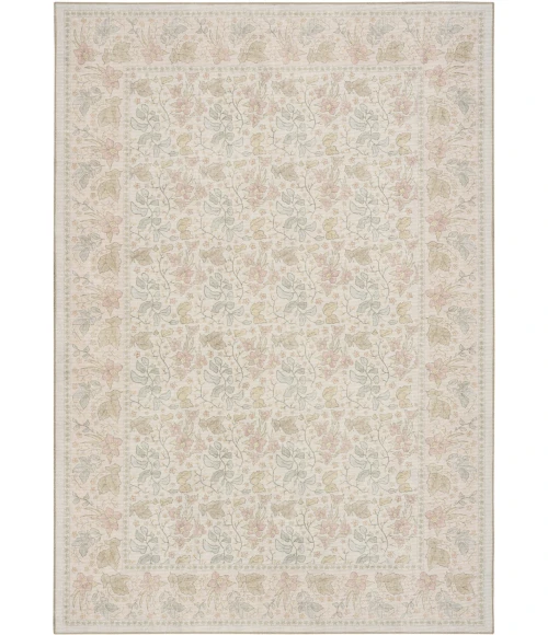 Nourison Home Botanical Washables Beige BOT03 4ft. x 6ft. Rect. Rug