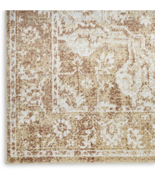 Nourison Astra Machine Washable Rust ASW12 10ft. x 14ft. Rect. Rug