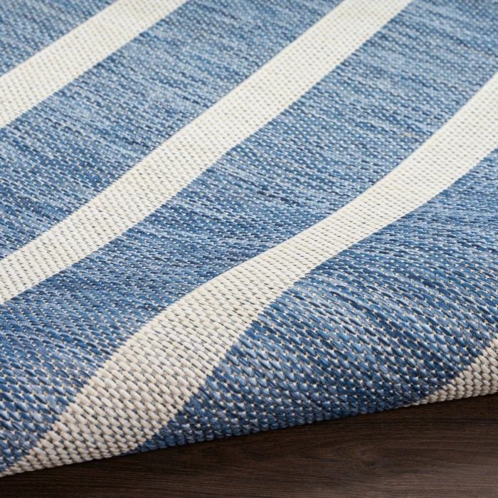 Nourison Positano Navy Ivory POS03 9 ft. X 12 ft. Rect. Rug