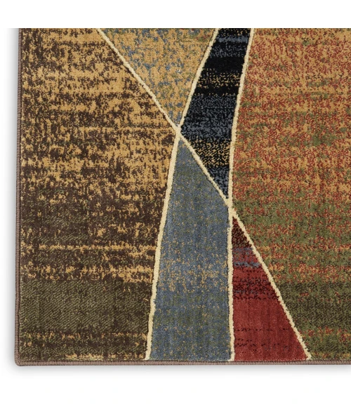 Nourison Expressions Multicolor XP07 5ft.3in. x 7ft.5in. Rect. Rug