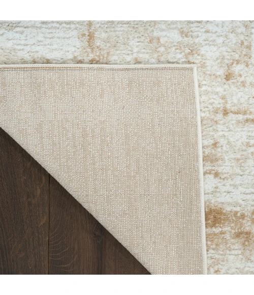 Nourison Dekor Ivory Beige DEK07 5 ft. 3 in. X 7 ft. Rect. Rug