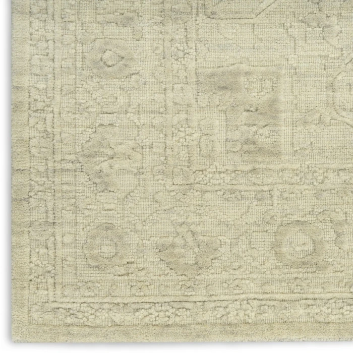 Nourison Ravello Ivory Grey RVL02 9ft.9in. x 13ft.9in. Rect. Rug