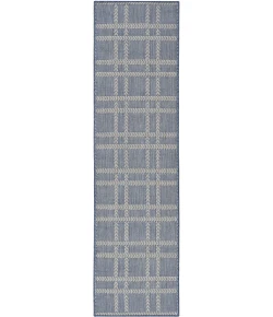 Nourison Home Horizon Indoor/Outdoor Blue HOZ04 2ft. x 6ft. Rect. Rug