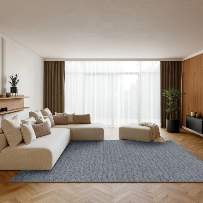 Nourison Tulum Denim TLM02 9ft. x 12ft. Rect. Rug