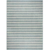 Nourison Home Positano POS03 Aqua Ivory 10 ft. X 14 ft. Area Rug