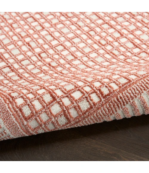 Nourison Nordic Brick Ivory NRC03 2 ft. X 6 ft. Rect. Rug