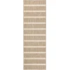 Nourison Positano Beige Ivory POS03 2ft.2in. x 8ft. Rect. Rug