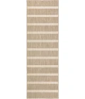 Nourison Positano Beige Ivory POS03 2ft.2in. x 8ft. Rect. Rug